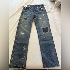 Polo Ralph Lauren women Blue Distressed Jeans